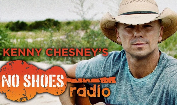 Kenny Chesney's No Shoes Radio. Photo: SiriusXM