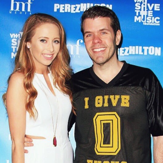 Kalie Shorr and Perez Hilton