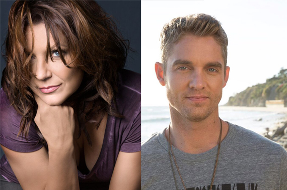 Pictured (L-R): Martina McBride, Brett Young