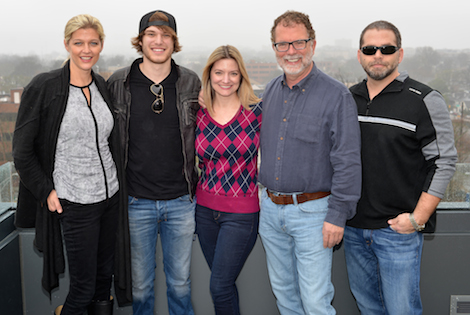 Pictured (L-R: SESACs Shannan Hatch, Tyler, Music Knoxs Shalacy Griffin, SESACs Dennis Lord and peermusic/Music Knoxs Michael Knox. Photo: Peyton Hoge