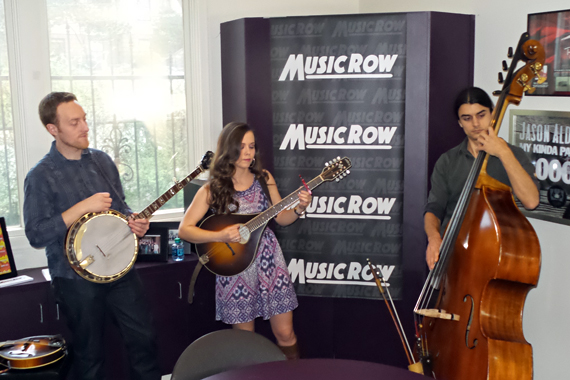  Pictured (L-R) Justin Moses, Sierra Hull, Ethan Jodziewicz