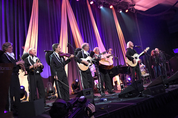 Joe Walsh peforms at the T.J. Martell Foundation 8th Annual Nashville Honors Gala at the Omni Nashville Hotel on February 29, 2016 in Nashville, Tennessee. (Photo: Rick Diamond/Getty Images for T.J. Martell)