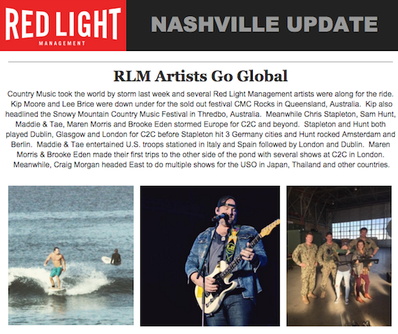 red light newsletter