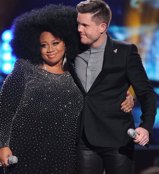 La' Porsha Renae and Trent Harmon. Photo: American Idol