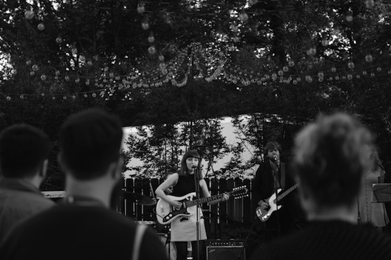 Blaire Alise & The Bombshells perform. Photo: Mary-Beth Blankenship