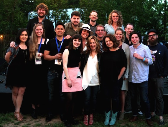 Pictured (L-R, Middle/Front): Katrina Tsang, Carlin Nashville; Abbey Hickman, We Are Walker; Brian Naguit, CBS; Blaire Alise, Blaire Alise & The Bombshells; Anastasia Brown, Format Entertainment; Julia Michels, Format Entertainment; Jeff Gordon, Carlin Nashville; Kaylin Frank, Disney; Justine von Winterfeldt, Format Entertainment; Aaron Mercer, Wool & Tusk; Nick Maker, Energy BBDO; Toddrick Spalding, Mob Scene; (L-R Back): Gideon Klein, Blaire Alise & The Bombshells; Nick Keenan, Leo Burnett; Nick Swafford, Blaire Alise & The Bombshells; Jessie Key Blaire Alise & The Bombshells. Photo: Carlin Nashville