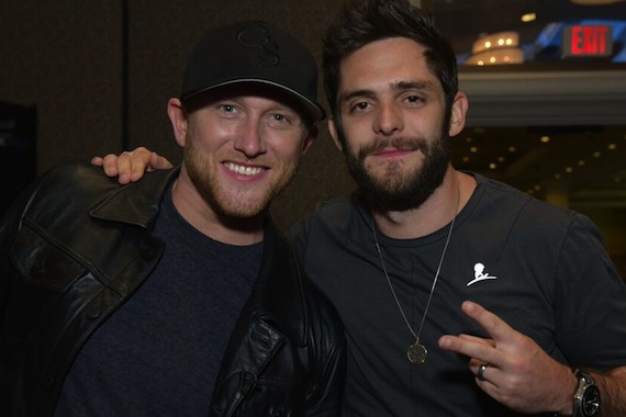 Cole Swindell and Thomas Rhett