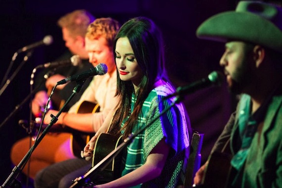 Pictured (L-R): Josh Osborne, Shane McAnally, Kacey Musgraves, Misa Arriaga. Photo: Jason Delkou Photography