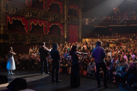 The cast of ABC's 'Nashville' performs. Photo: Chris Hollo