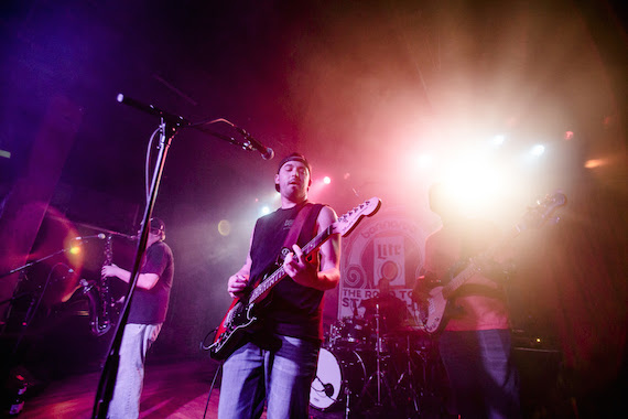 ROAR-Knoxville-based Josiah and the Greater Good, Road to Roo runners-up, perform at Mercy Lounge for the state finals. (photo by Jake Giles Netter)