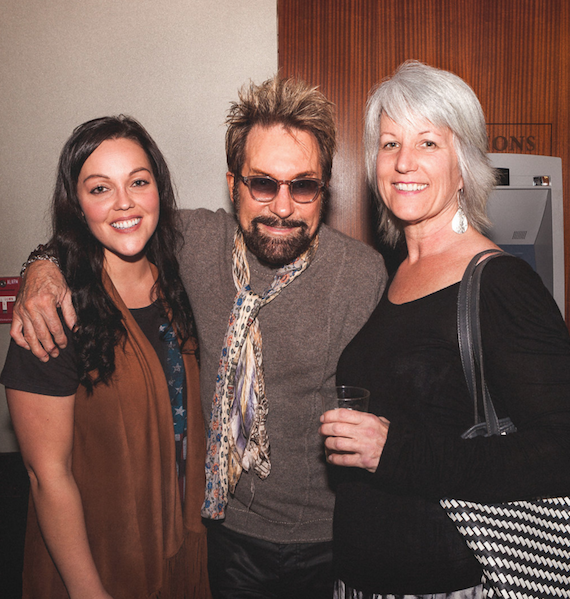 Pictured (L-R): Heidi Raye, Tony Brown, and Melanie Howard