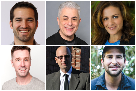 Pictured (Top Row, L-R): Jeff Cuellar, Jim Donio, Ali Harnell; (Bottom Row, L-R): Jeremy Holley, David M. Ross, MIchael Weintraub