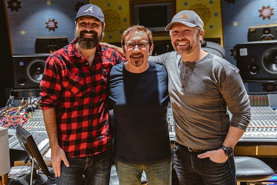 Pictured (L-R): Mac Powell, Byron Gallimore, Craig Morgan