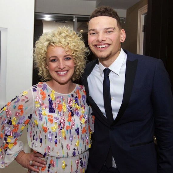 Pictured (L-R): Arista Nashville/RCA Records' Cam and RCA Nashville's Kane Brown. Photo: Meishach Moore