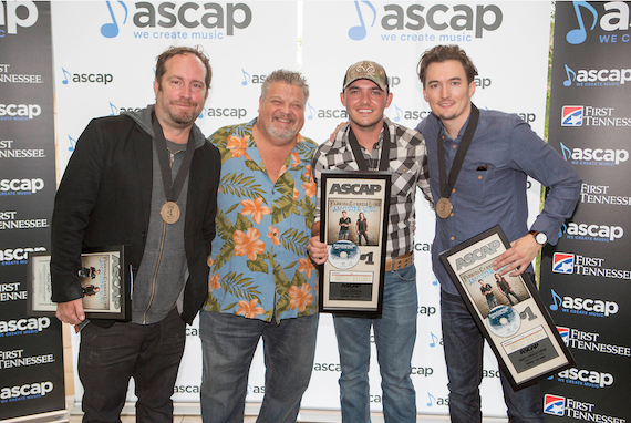 Pictured (L-R): Felix McTeigue, Craig Wiseman, Cole Taylor, Matt Dragstrem. Photo: Ed Rode