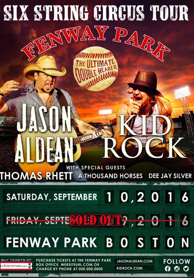 Jason Aldean Kid Rock show