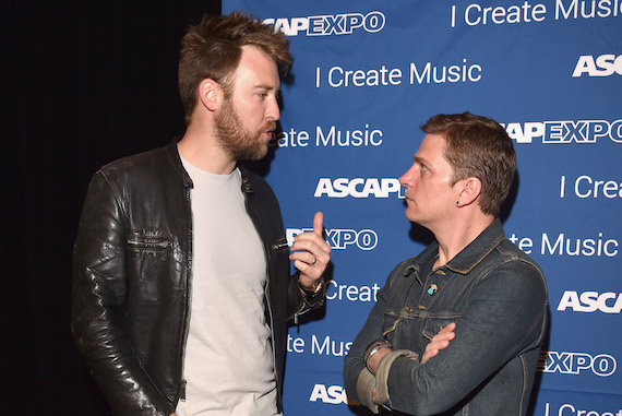 Pictured: Singer-songwriters Charles Kelley (L) and Rob Thomas attend the 2016 ASCAP "I Create Music" EXPO. Photo by Lester Cohen/Getty Images for ASCAP