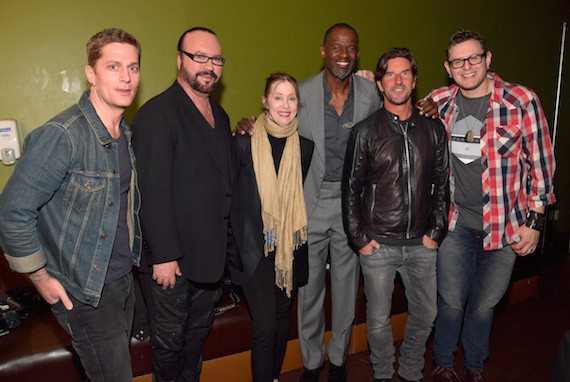 Pictured (L-R): Singer-songwriter Rob Thomas, musician Desmond Child, singer Suzanne Vega, singer-songwriter Brian McKnight, songwriters Brett James and Kevin Kadish attend the 2016 ASCAP "I Create Music" EXPO. Photo: Lester Cohen/Getty Images for ASCAP