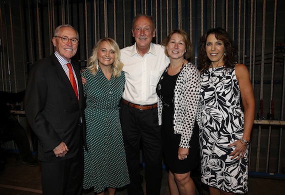 Pictured (l-r): Ron Samuels, CEO and Chairman, Avenue Bank and CMA Foundation Board member; Tiffany Kerns, CMA Senior Manager of Community Outreach; Frank Bumstead, Flood, Bumstead, McCready & McCarthy, Inc. Chairman and CMA Foundation Board member; Sarah Trahern, CMA Chief Executive Officer; Roberta Ciuffo, TPAC Executive Vice President for Education and Outreach. Photo Credit: Donn Jones / CMA