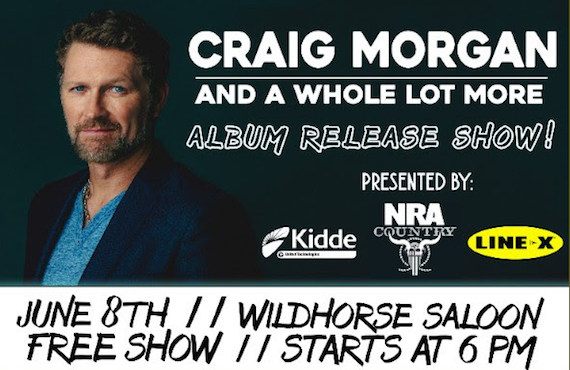 Craig Morgan Free concert