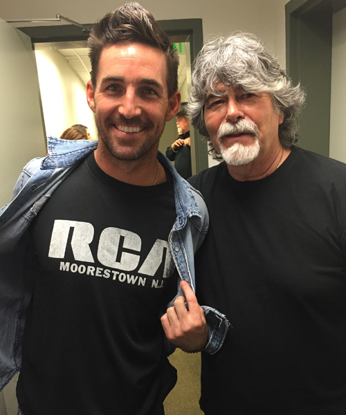 Pictured (L-R): Jake Owen, Randy Owen. Photo: Keith Gale