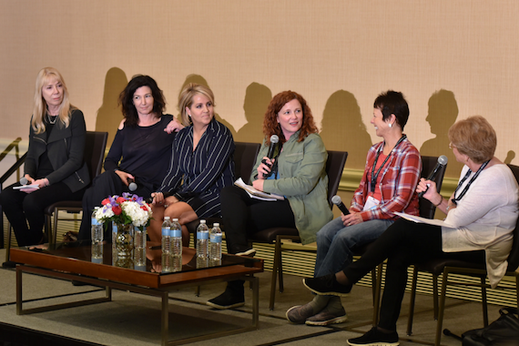 Pictured (L-R): Candace Berry, Christina Calio, Kelly Rich, Amy Dietz, Dilyn Radakovitz, Deborah Newman. 