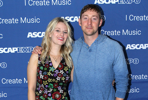 ASCAP Creative Director Beth Brinker (L) and songwriter Ashley Gorley attend the 2016 ASCAP "I Create Music" EXPO. Photo by Maury Phillips/Getty Images for ASCAP