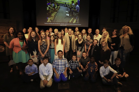 Students and songwriters gather with EMI Nashville recording artist Gary Allan at the Country Music Hall of Fame and Museum's Words & Music Night, Photo by Moser Photography 