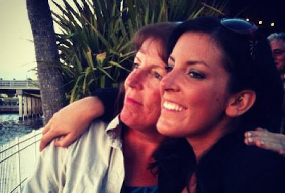 Ciara Gardner with her mother Elizabeth