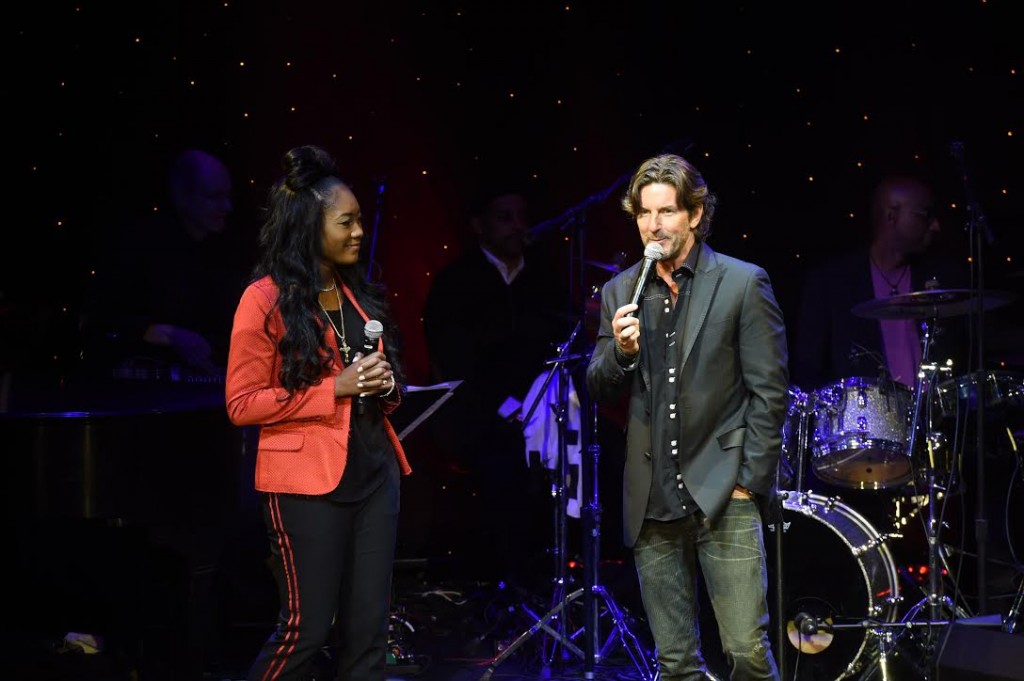 Co-writers Priscilla Renea and Brett James perform their hit "Somethin' Bad," recorded by Carrie Underwood and Miranda Lambert 