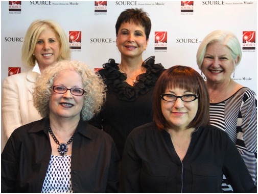 Pictured: Front Row (L-R): Diane Cash, Tammy Brown. Back Row (L-R): Callie Khouri, Nancy Jones, Alison Booth Photo: Denise Fussell