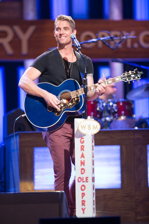 Brett Young. Photo Credit: Chris Hollo/Grand Ole Opry