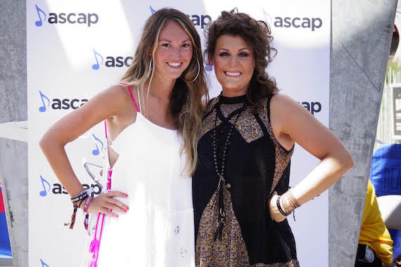 Pictured (L-R): ASCAP's Eyvn Mustoe and Hannah Dasher 