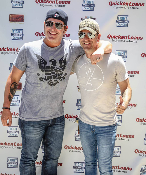 Pictured (L-R): Jerrod Niemann and Craig Campbell.Photo: XPRESSIVE IMAGES BY JAMIE