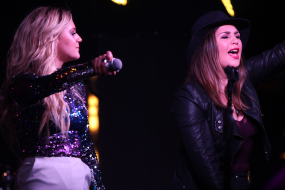 Kelsea Ballerini and Hillary Scott. Photo: Aisha Shehu Kaikai