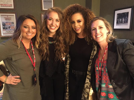 Pictured (L-R): Kendra Flack, Lauren Daigle, Blanca, Leigh Holt