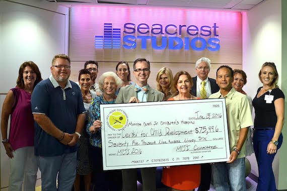 Pictured (L-R):  Lynn Morrow, Bill Riddle, Phran Galante, David Crnobori, Patsy Bradley, Laura Greenspan, Dr. Tyler Reimschisel, Tammy Jacobs, Patsy Wells, Gary Baker, Arnulf Agbunag, Sherry Bond, and Shannon Lapsley.