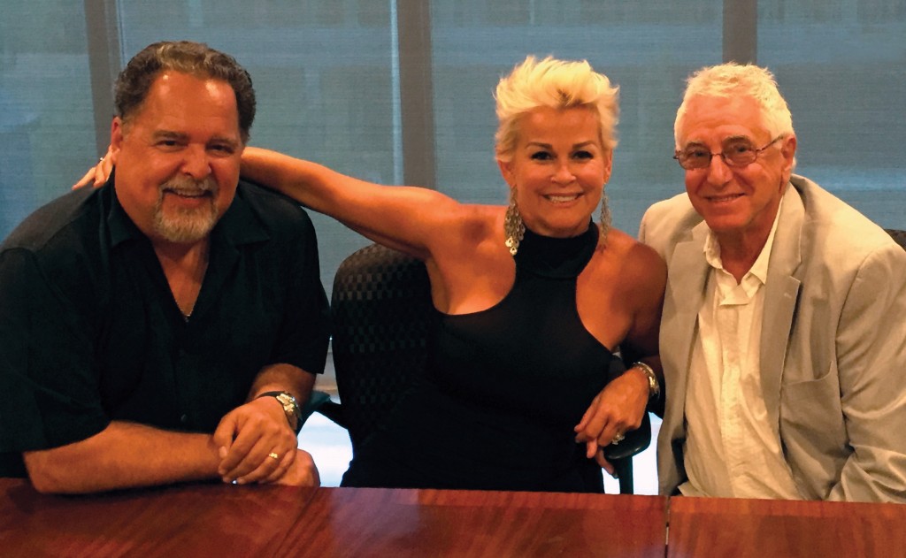 Pictured (L-R): Tony Conway, Lorrie Morgan, David Kiswiney