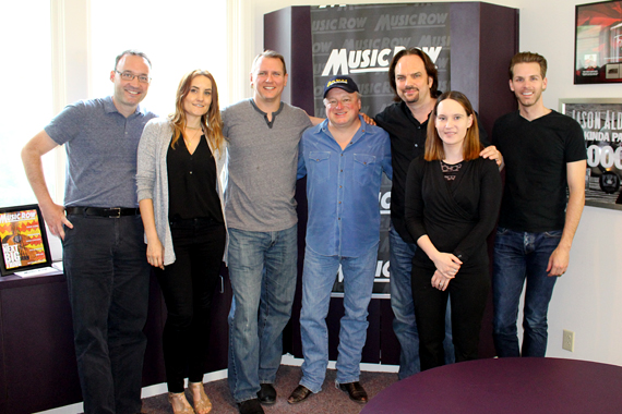 Pictured (L-R): Craig Shelburne, Molly Hannula, Troy Stephenson, Mark Chesnutt, Sherod Robertson, Jessica Nicholson, Eric T. Parker