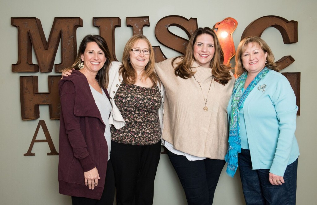 Pictured (L-R): Kimberly Dunn, Colleen Hoagland, Tatum Allsep, Shelia Shipley Biddy. Photo: Ashley Hylbert