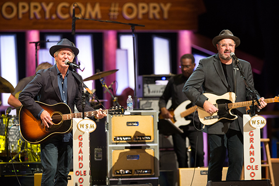 Rodney Crowell joins his friend Vince Gill onstage to perform "Oklahoma Borderline," "'Til I Gain Control Again" and "Let It Roll, Let It Ride."