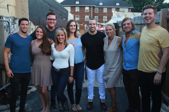 Photo L-R: YEPs Andrew Cohen and Amelia Varni, BMIs Perry Howard, BMI songwriter Mary Sarah, BMI and YEPs MaryAnn Keen, BMI songwriter Chris Bandi, BMIs Leslie Roberts, BMI songwriter Joey Hyde and BMIs Josh Tomlinson.