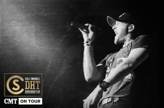 Cole Swindell Down Home Tour CMT Presents