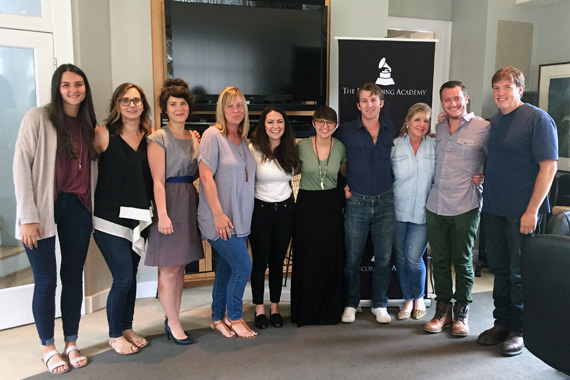 L-R: Bri Buchanan Alicia Warwick, Courtney White, Ashley Ernst, Christina Scholz, Laura Crawford, Derik Hultquist, Susan Stewart, Nathan Pyle and Frank Liddell