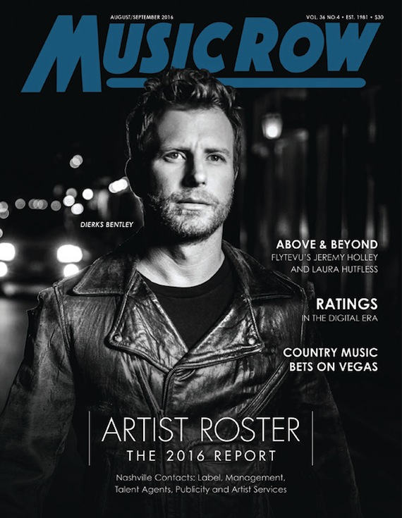 Dierks on cover