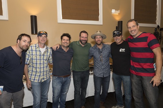 Pictured: (L-R) Phil Barton, Monty Criswell, Lindsay Rimes, Josh Van Valkenburg, Drake White, Shane Minor and Tom Luteran. Photo Credit: Steve Lowry