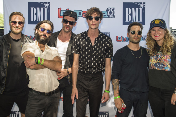 The Drowners plays the BMI Stage at Lollapalooza 2016. Photo: Erika Goldring