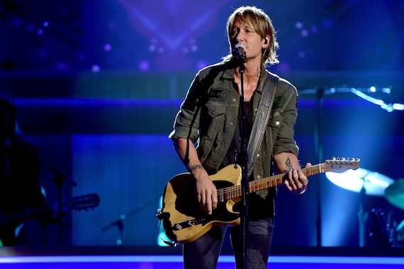 Keith Urban. Photo by John Shearer/Getty Images for ACM