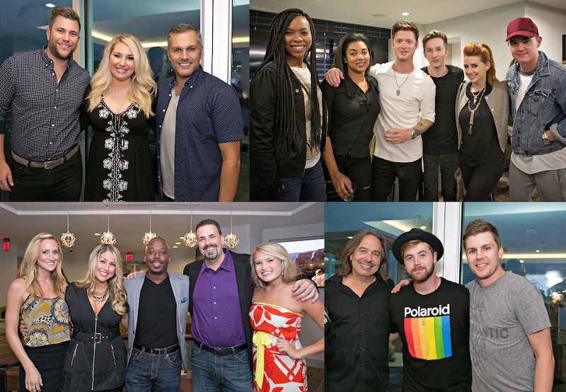  Pictured (top left photo, L-R): Eric Daigle (Holy Graffiti), Courtney Allen (Starstruck), Shane Stevens (Holy Graffiti), Soaky Siren, Erika Nuri, Nash Overstreet, Cameron Montgomery, Jesse Lee, Jesse McCartney. Picture bottom L to R: Lauren Jane Sanders, Rachel Knepp, Marcus Cobb, Bryan Lyda, Rachel Tripp, James Slater, Jimmy Robbins, Dave Pittenger 