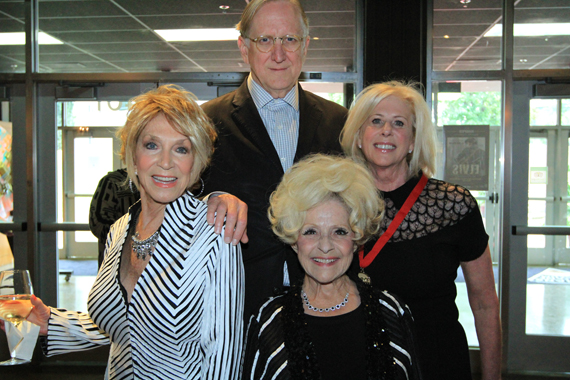 Pictured (L-R): Photo: Jeannie Seely, T Bone Burnett, Brenda Lee, Callie Khouri. Photo: Moments By Moser Photography